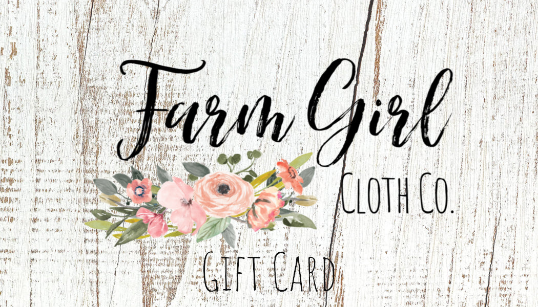 Carta regalo | Farm Girl Cloth Co.