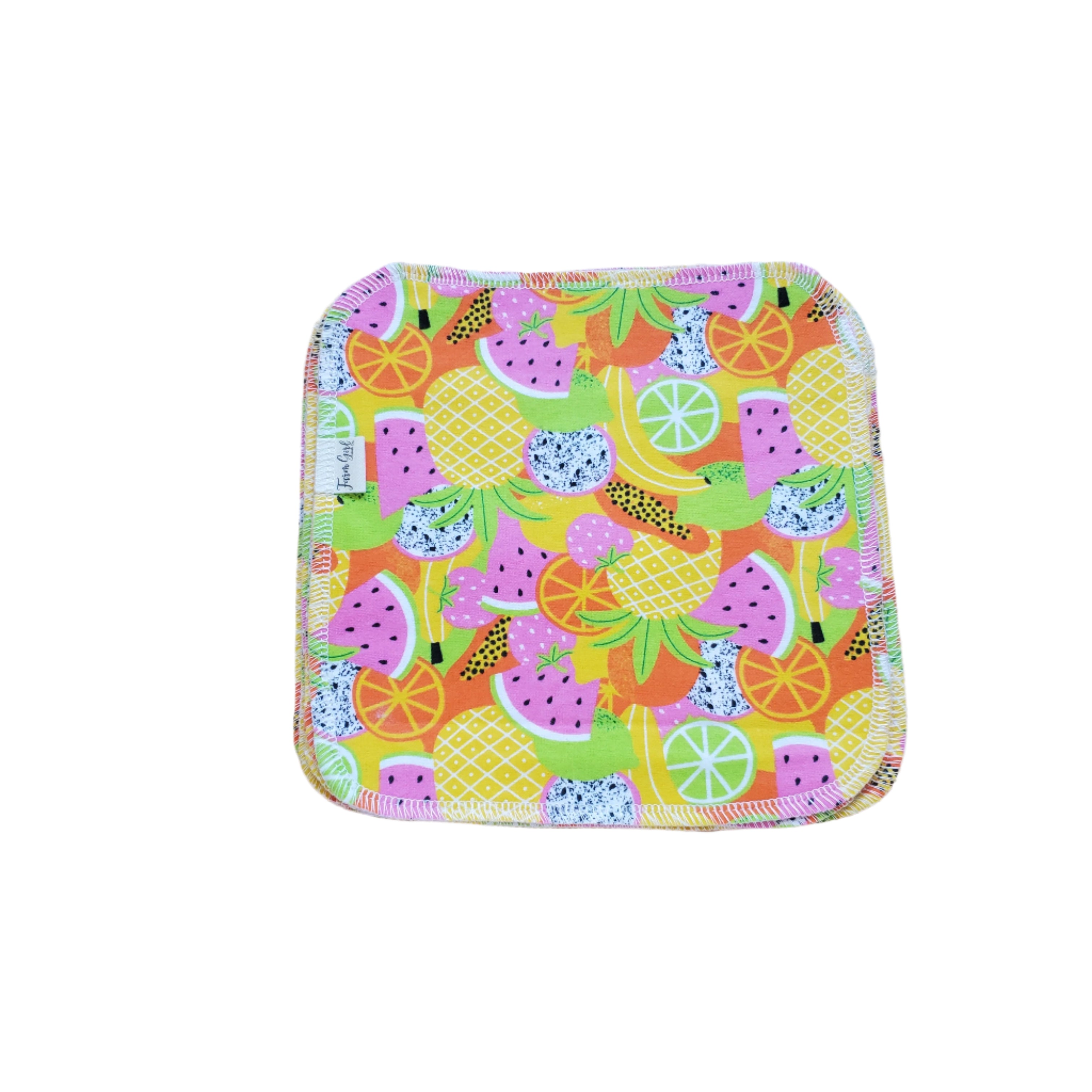 Tovaglioli di stoffa | Insalata di frutta al neon